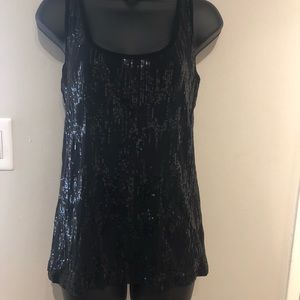 Calvin Klein sleeveless top with sequins